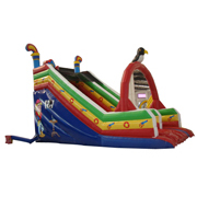 used inflatable slides